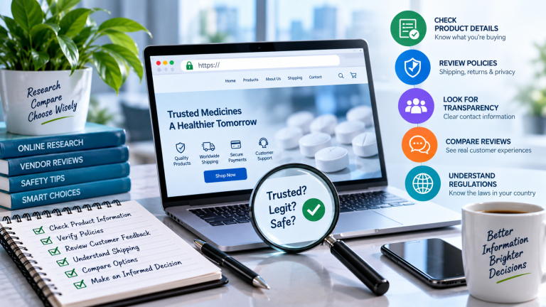 How to Research Online Modafinil Vendors: A Practical Guide